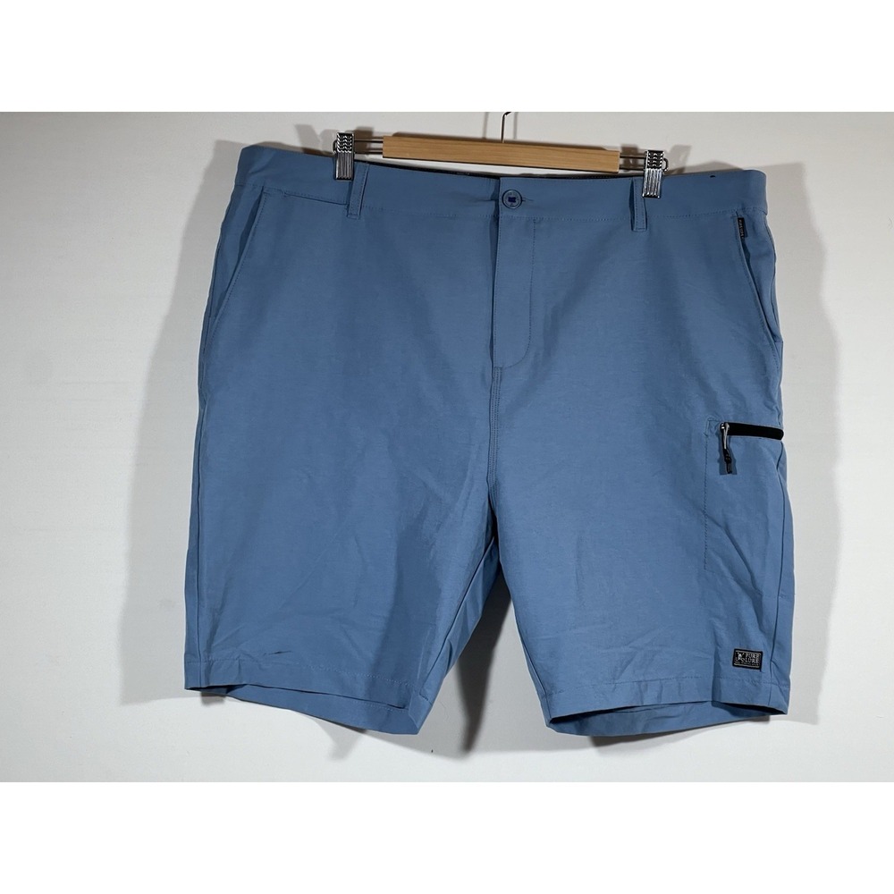 Pure Lure Fishing Shorts Mens 42 Blue Hybrid Gorpcore Performance Outdoor